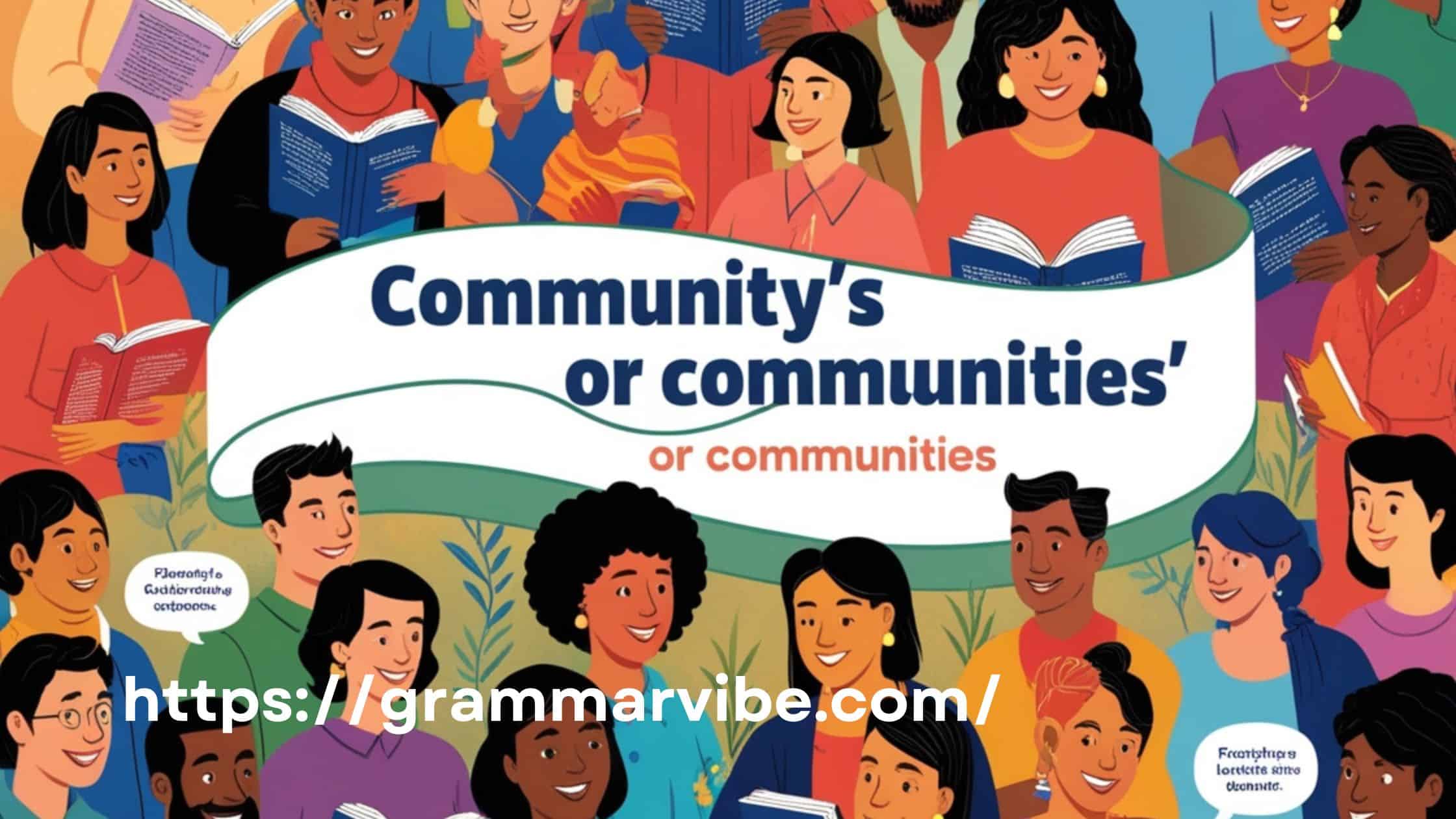 Community's or Communities' or Communities