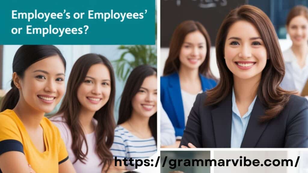 Employee’s or Employees’ or Employees