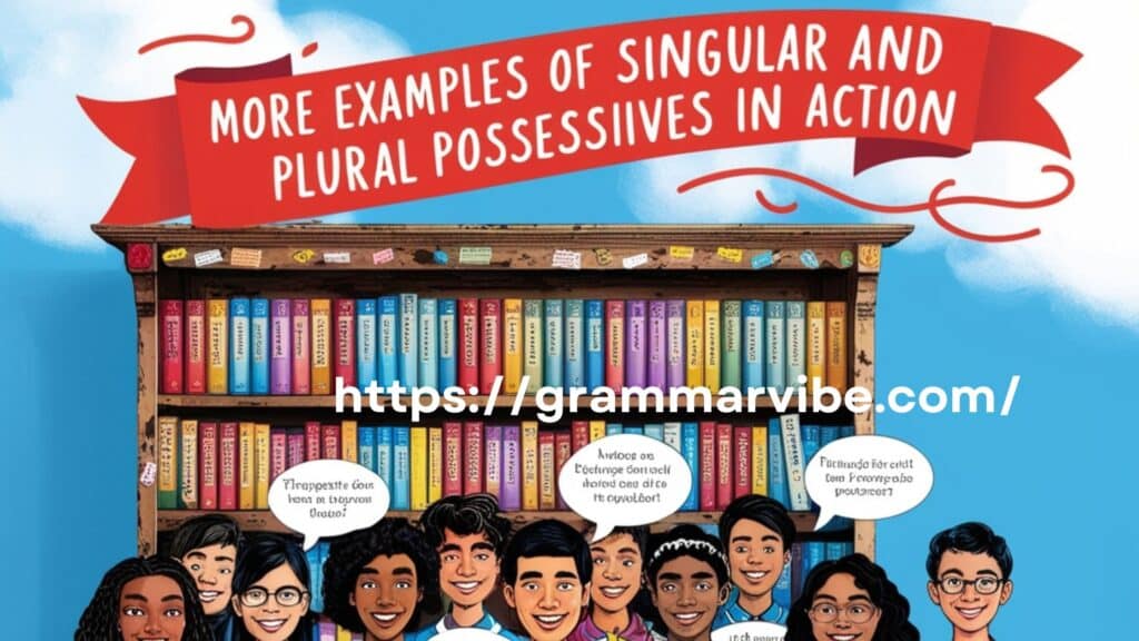 More Examples of Singular and Plural Possessives in Action