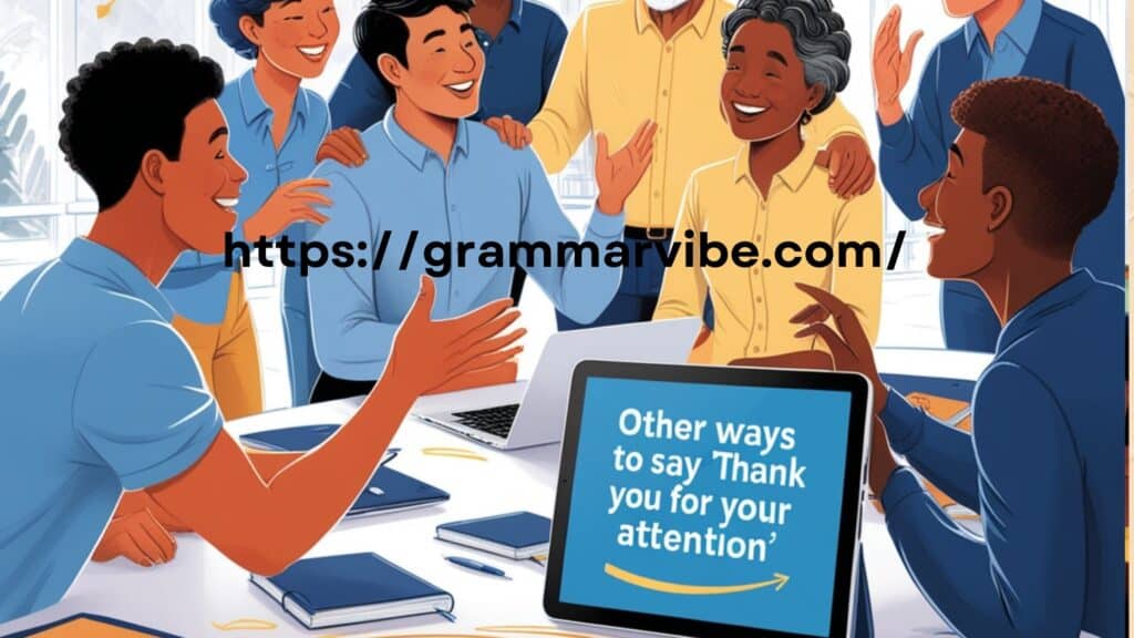 Other Ways to Say “Thank You for Your Attention”