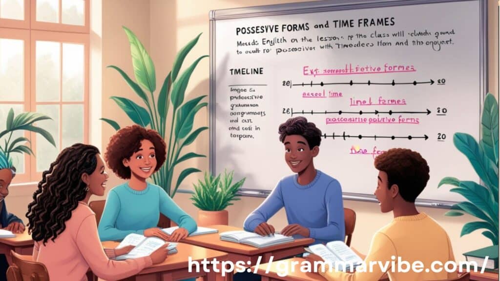 Possessive Forms and Time Frames