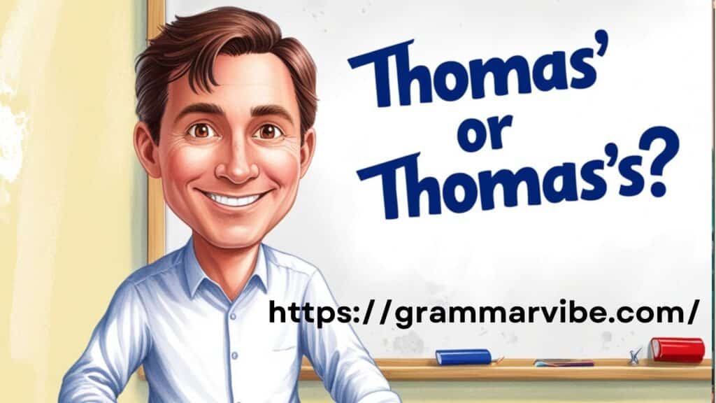 Thomas’ or Thomas’s