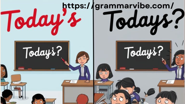 Today’s or Todays?