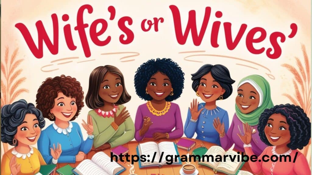 Wife's or Wives'