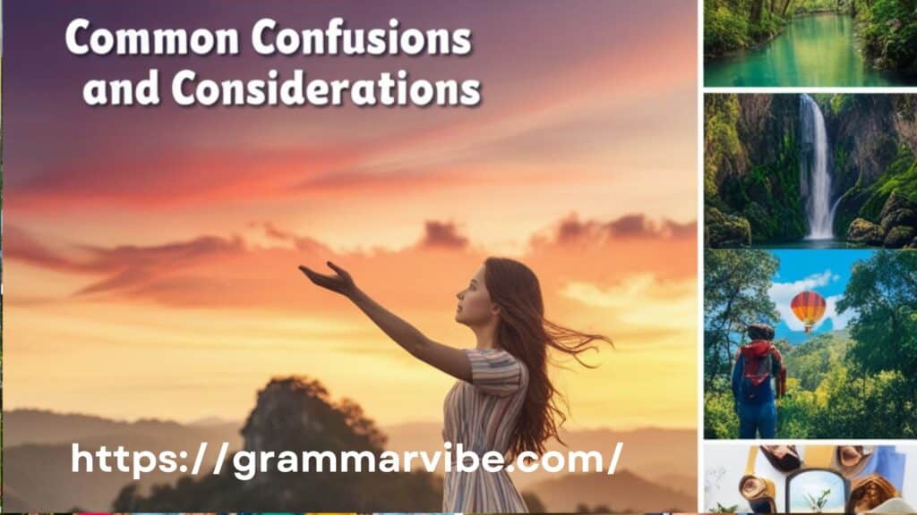 Common Confusions and Considerations