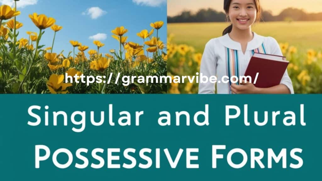 Singular and Plural Possessive Forms