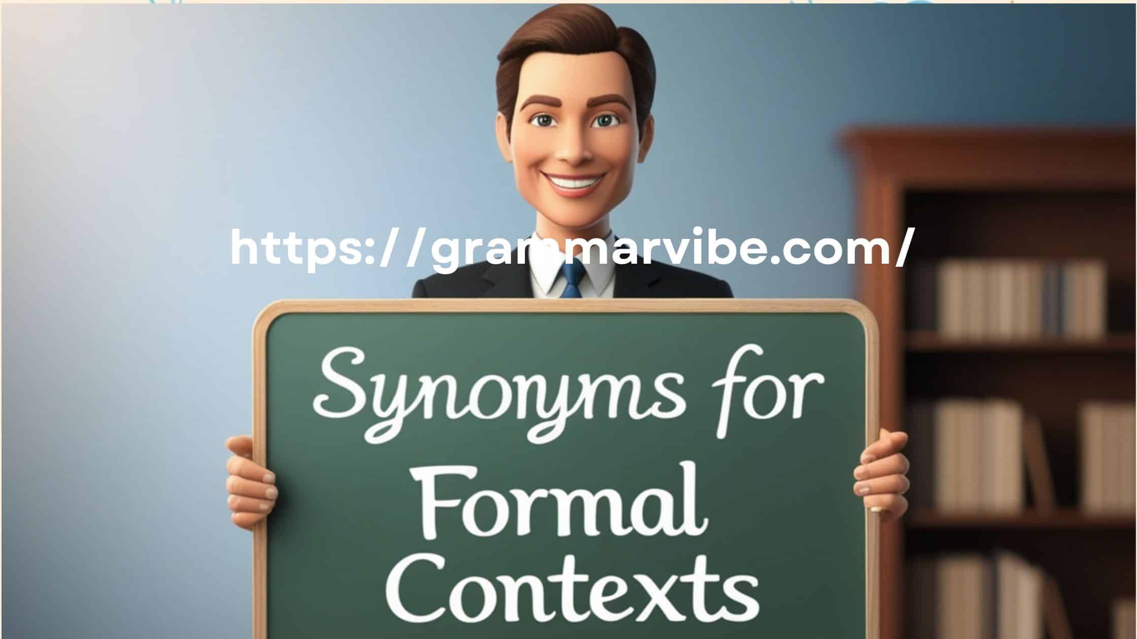 Synonyms for Formal Contexts