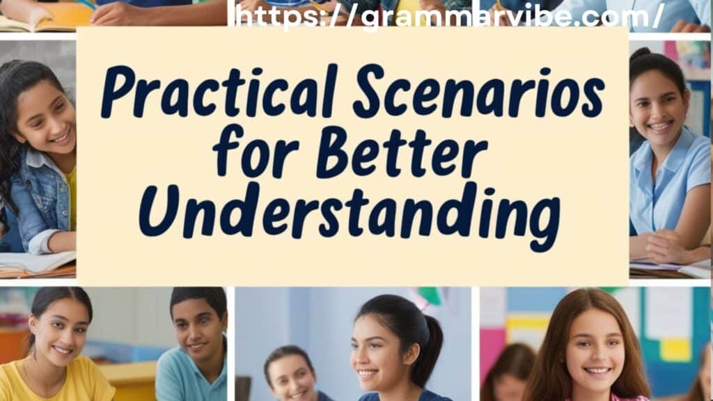 Practical Scenarios for Better Understanding