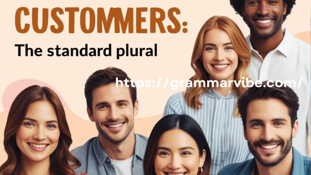 Customers: The Standard Plural