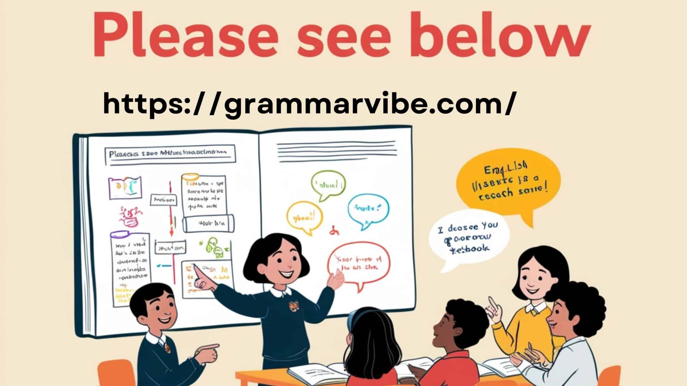 Other Ways to Say “Please See Below”