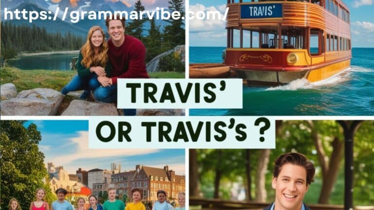 Travis’ or Travis’s?