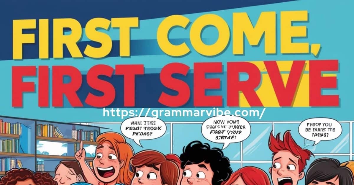 15 Other Ways to Say “First Come, First Serve”