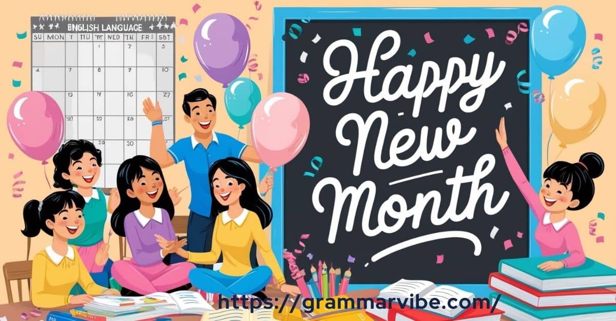 15 Other Ways to Say Happy New Month