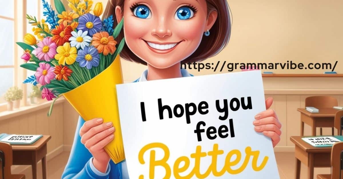 15 Other Ways to Say “I Hope You Feel Better”