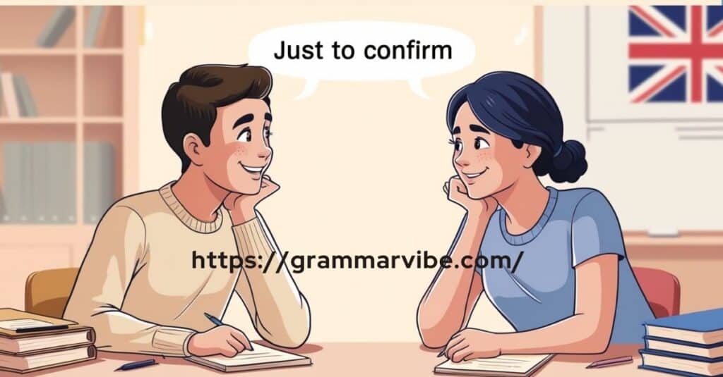 15 Other Ways to Say Just to Confirm