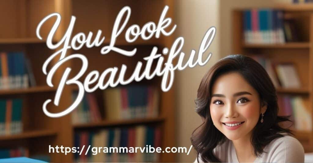 15 Other Ways to Say “You Look Beautiful”