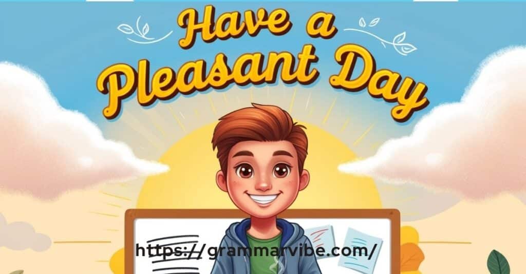 Have a Pleasant Day