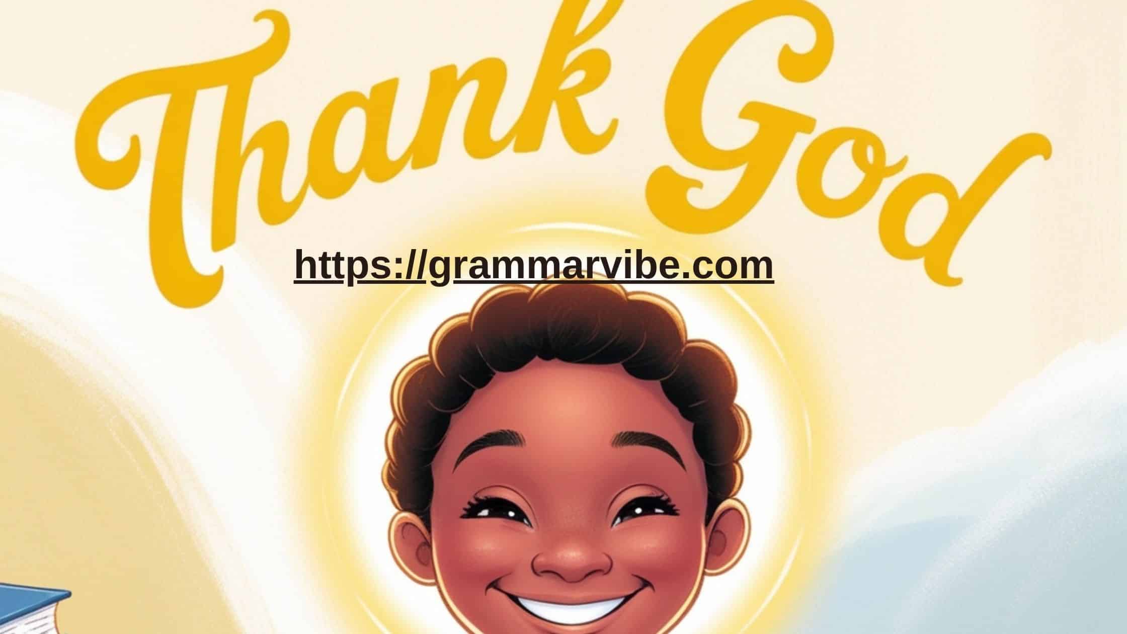 “Thank God”